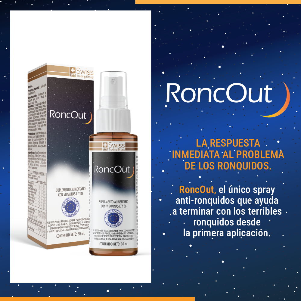 RoncOut Spray para Ronquidos