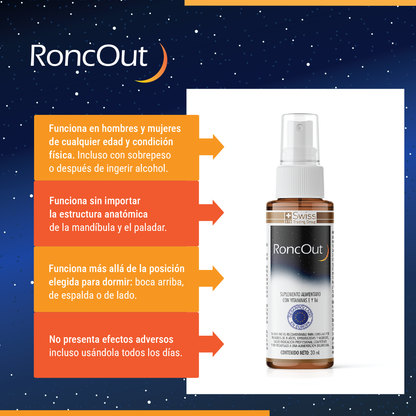 RoncOut Spray para Ronquidos